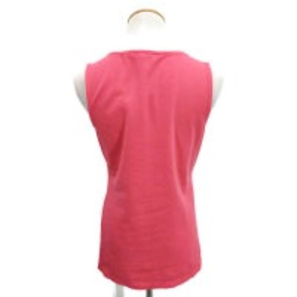 Tommy Hilfiger coral color top small. - Picture 2 of 2
